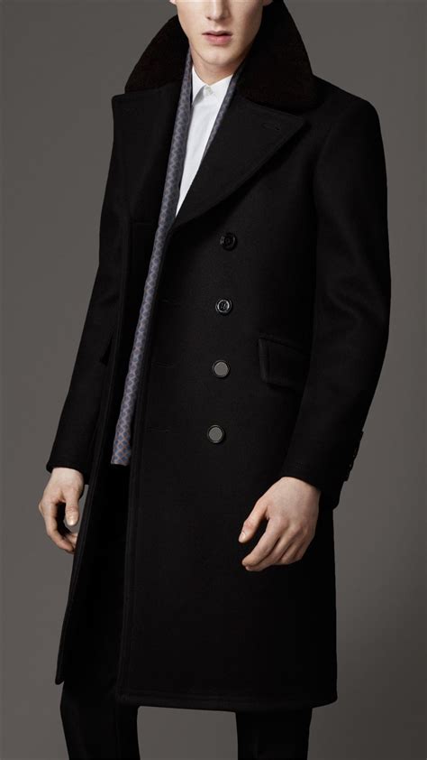 Burberry London Black Coats, Jackets & Vests for Men 